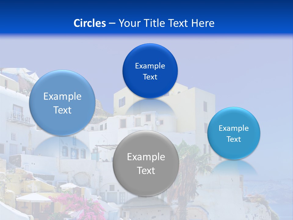 Window Style Cyclades PowerPoint Template