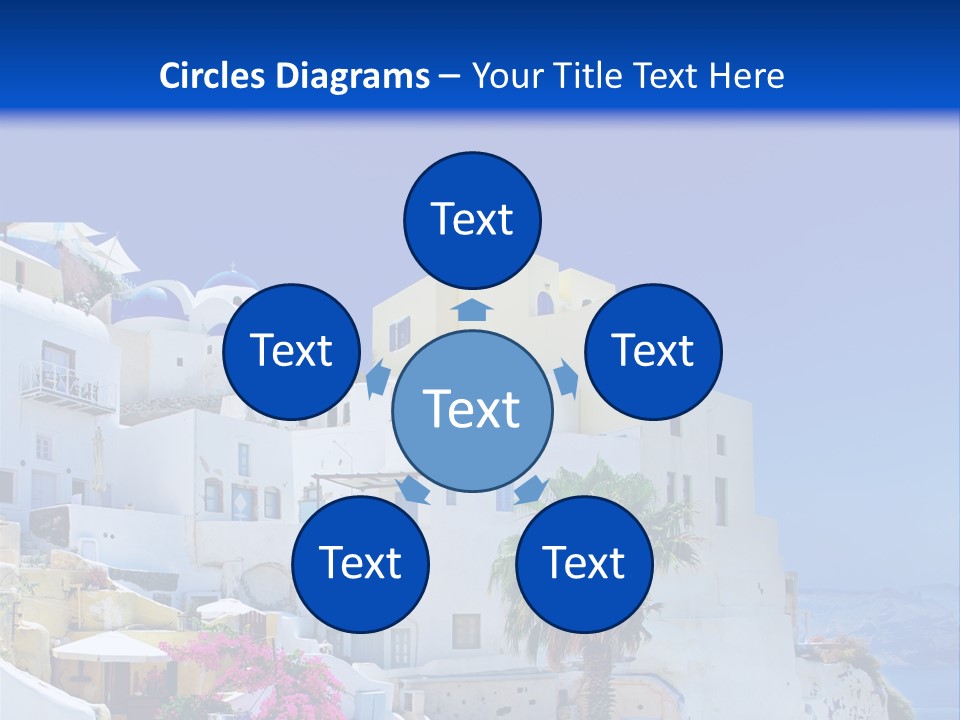 Window Style Cyclades PowerPoint Template