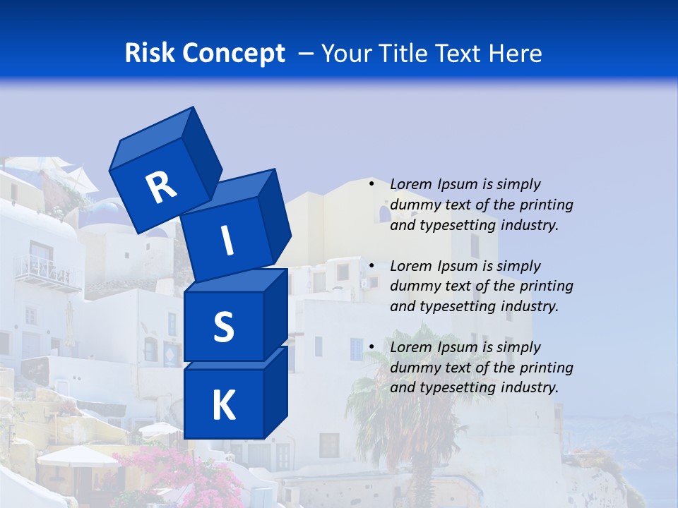 Window Style Cyclades PowerPoint Template