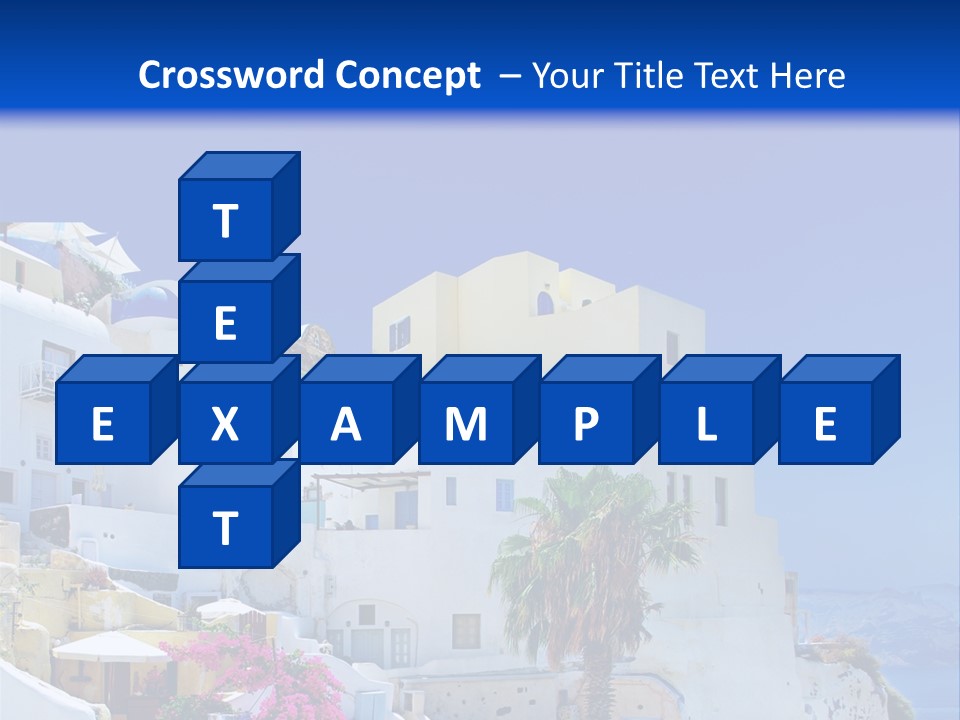 Window Style Cyclades PowerPoint Template