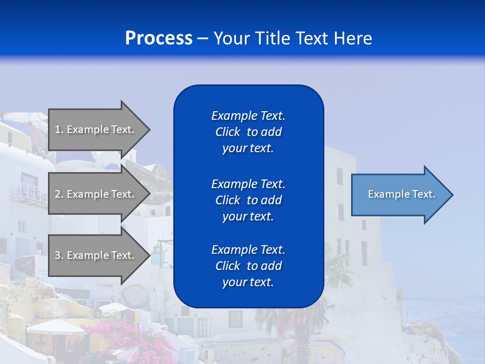 Window Style Cyclades PowerPoint Template
