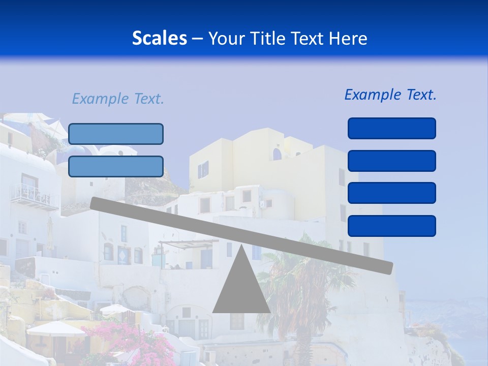 Window Style Cyclades PowerPoint Template