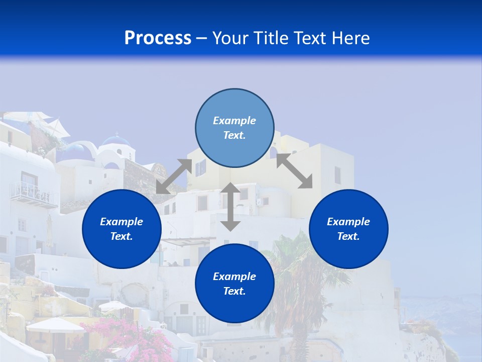 Window Style Cyclades PowerPoint Template