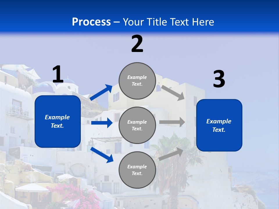 Window Style Cyclades PowerPoint Template