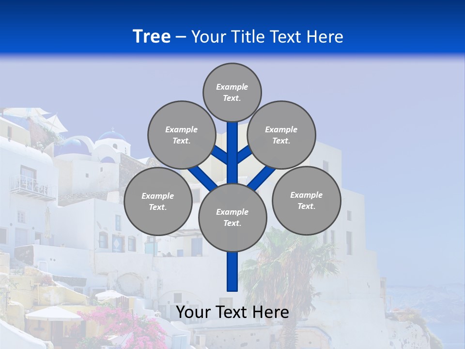 Window Style Cyclades PowerPoint Template