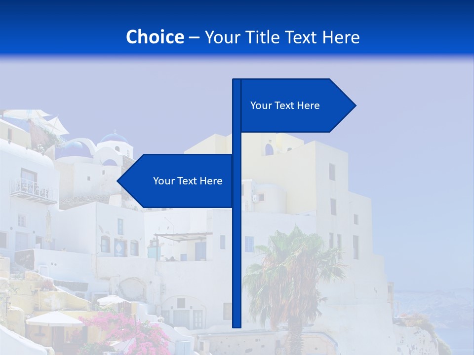 Window Style Cyclades PowerPoint Template
