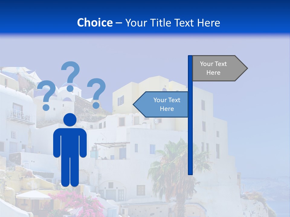Window Style Cyclades PowerPoint Template