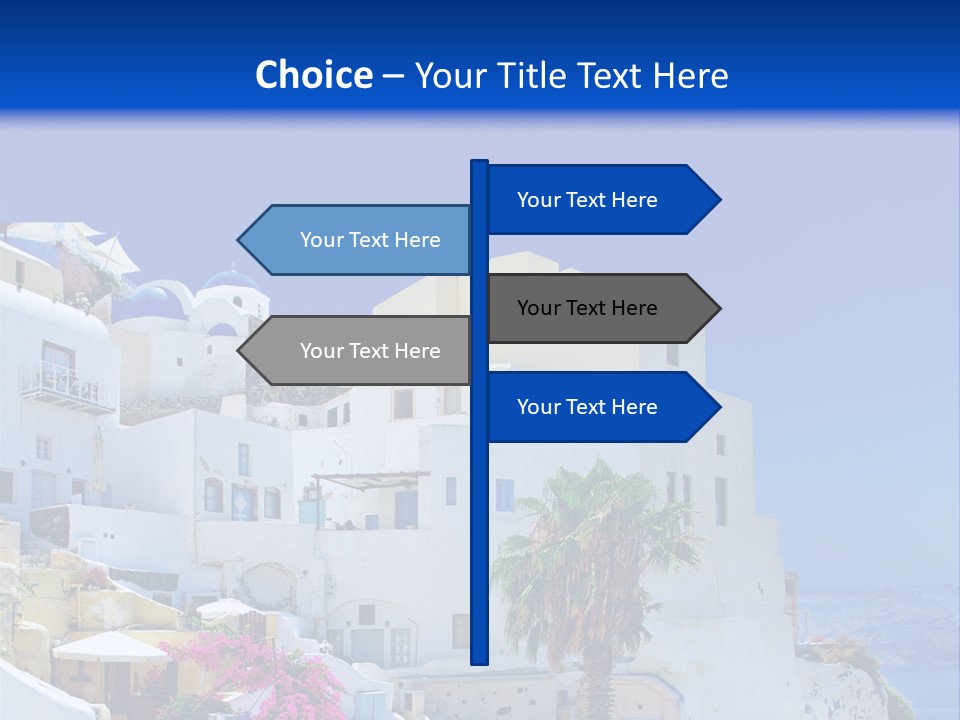 Window Style Cyclades PowerPoint Template