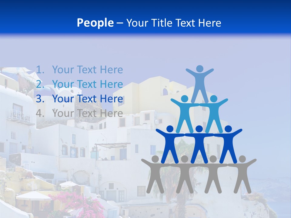 Window Style Cyclades PowerPoint Template