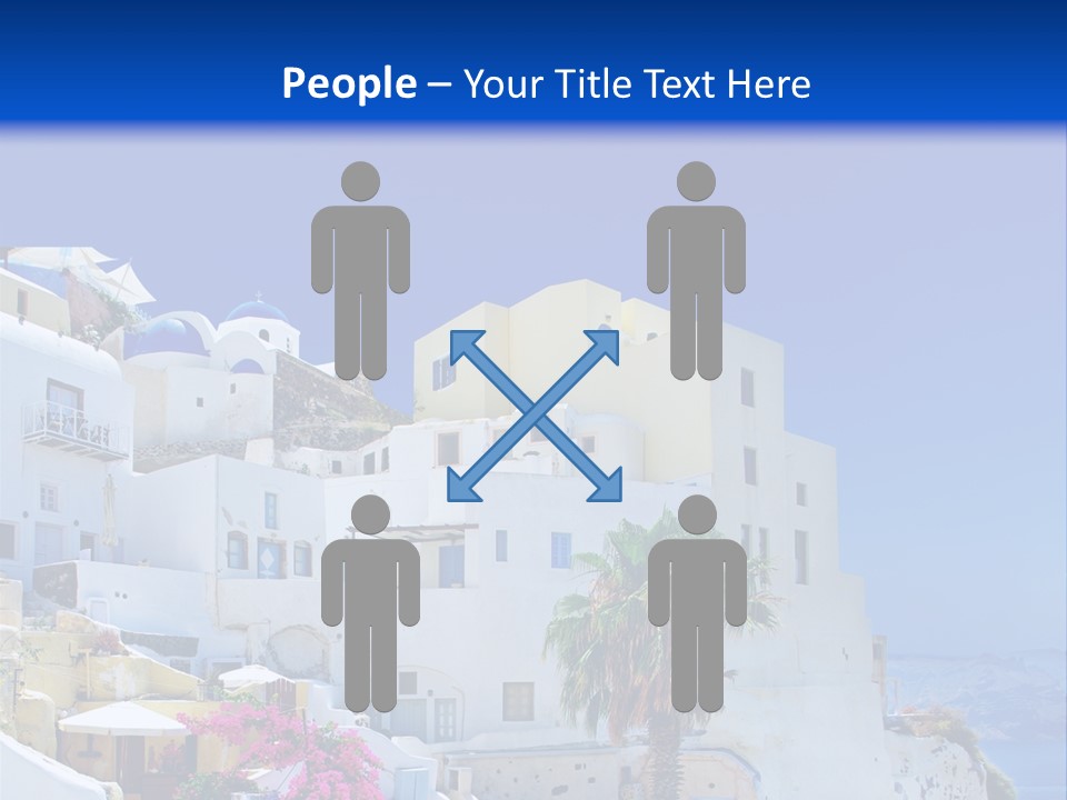 Window Style Cyclades PowerPoint Template