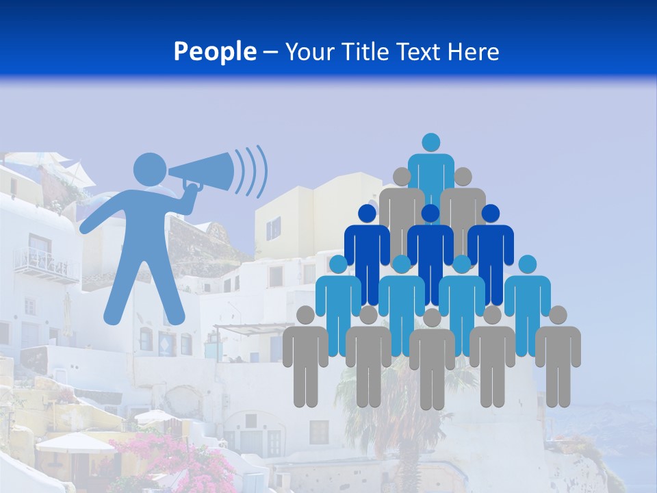 Window Style Cyclades PowerPoint Template