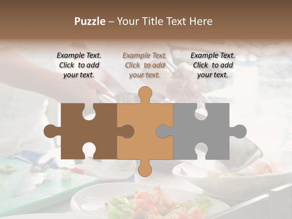 Board Japanese Cook PowerPoint Template