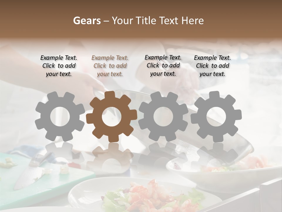 Board Japanese Cook PowerPoint Template