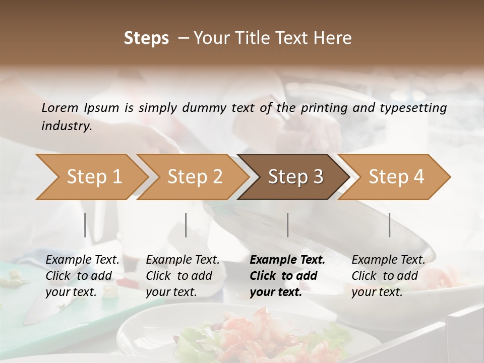 Board Japanese Cook PowerPoint Template