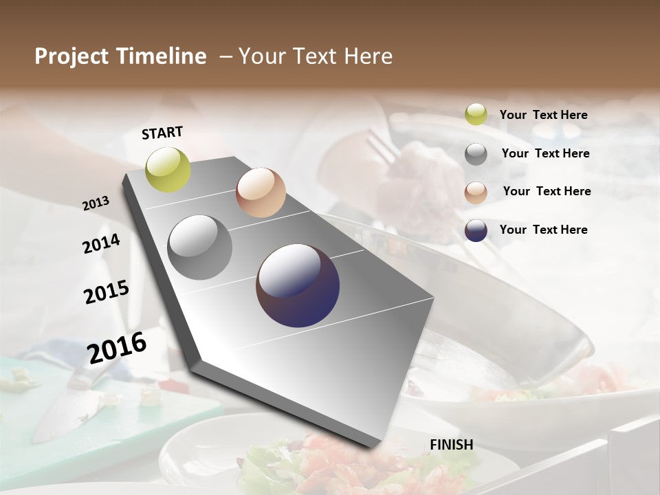 Board Japanese Cook PowerPoint Template