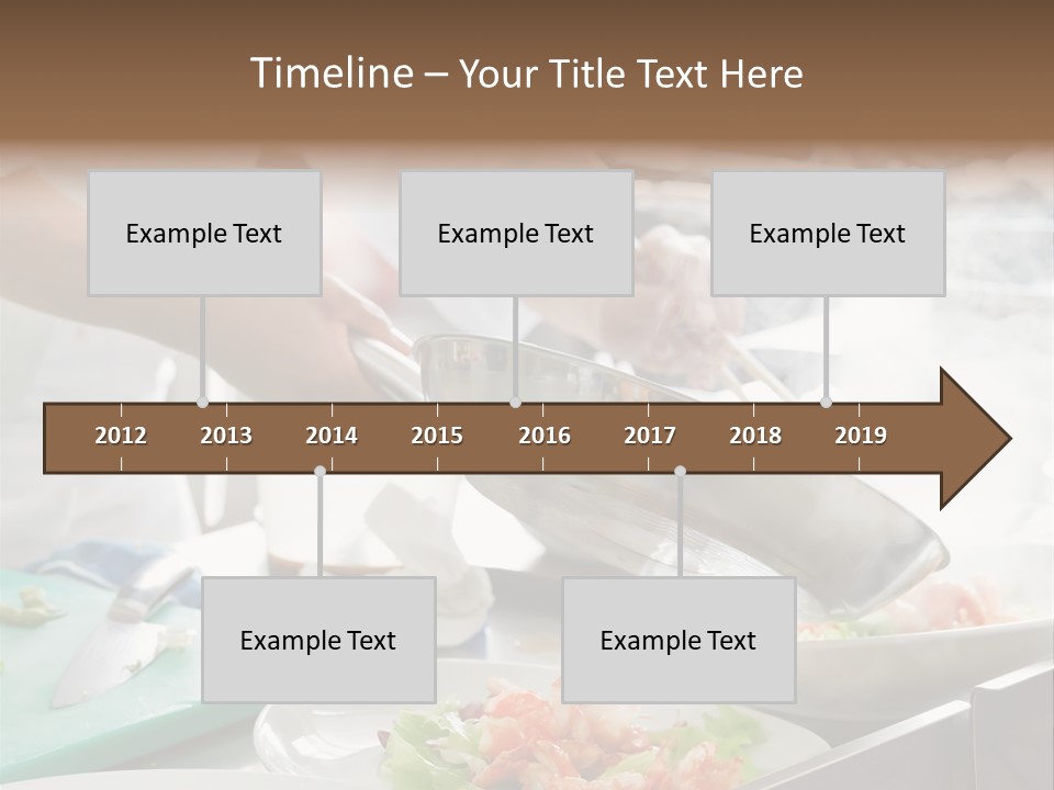 Board Japanese Cook PowerPoint Template
