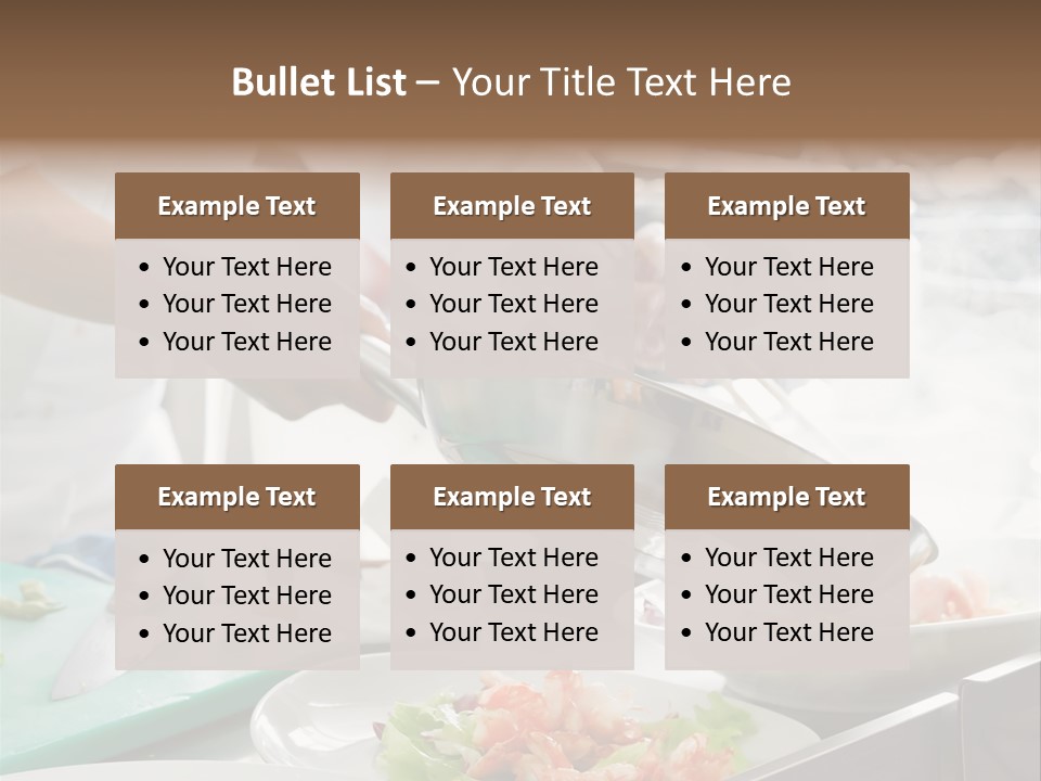 Board Japanese Cook PowerPoint Template