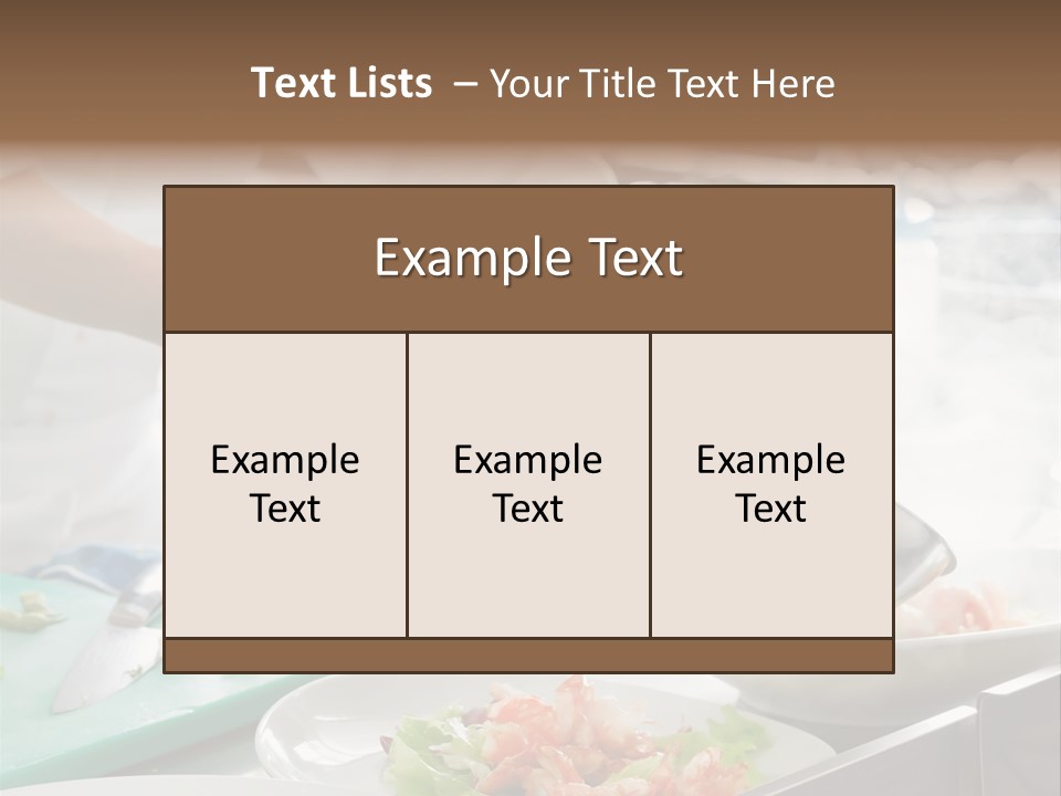 Board Japanese Cook PowerPoint Template