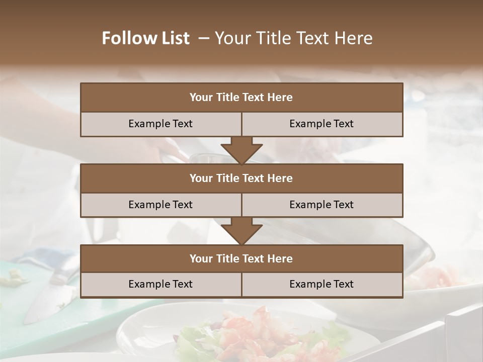 Board Japanese Cook PowerPoint Template