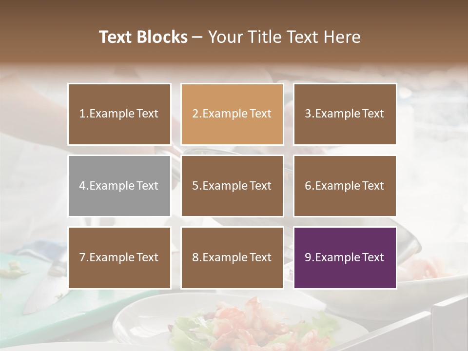 Board Japanese Cook PowerPoint Template