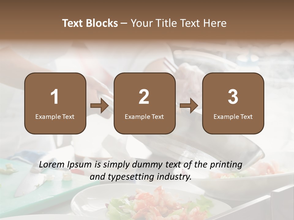 Board Japanese Cook PowerPoint Template