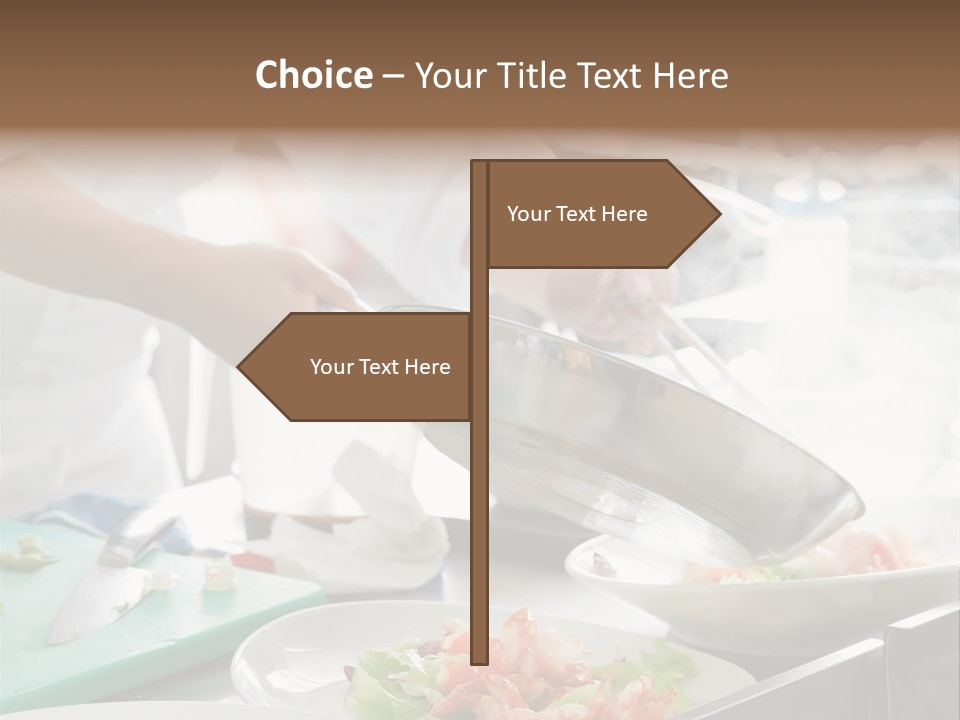 Board Japanese Cook PowerPoint Template