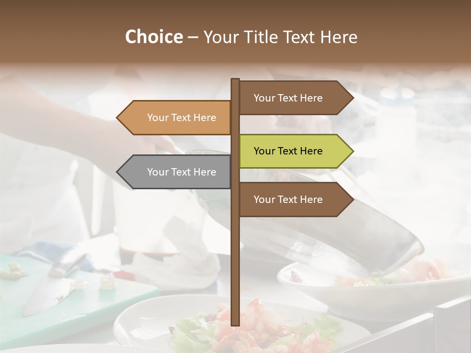 Board Japanese Cook PowerPoint Template