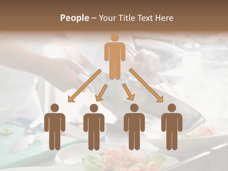 Board Japanese Cook PowerPoint Template