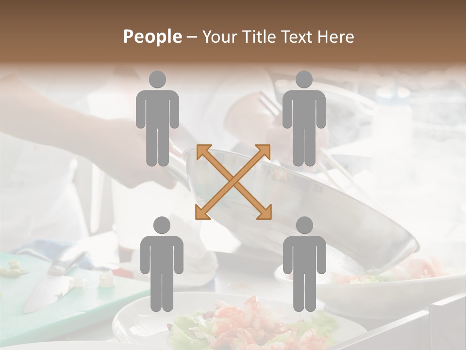 Board Japanese Cook PowerPoint Template