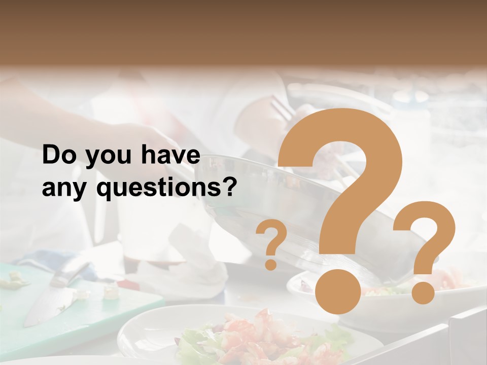 Board Japanese Cook PowerPoint Template