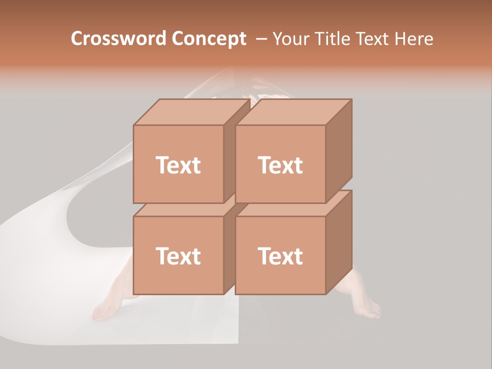Erotic Ring Flash Legs PowerPoint Template