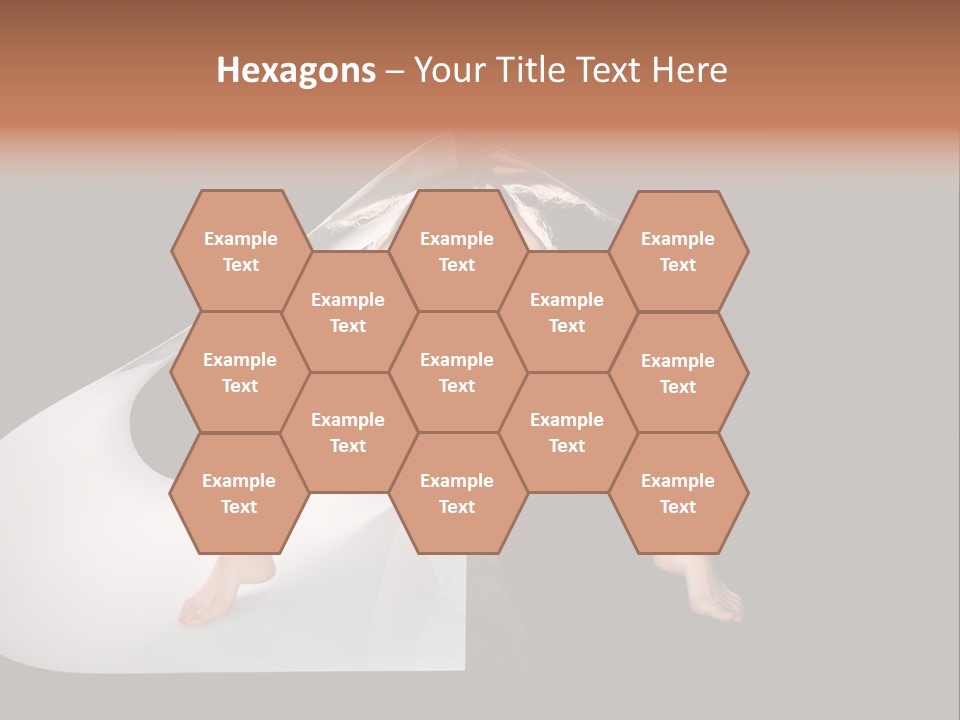 Erotic Ring Flash Legs PowerPoint Template