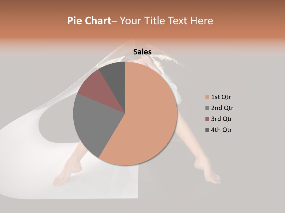 Erotic Ring Flash Legs PowerPoint Template