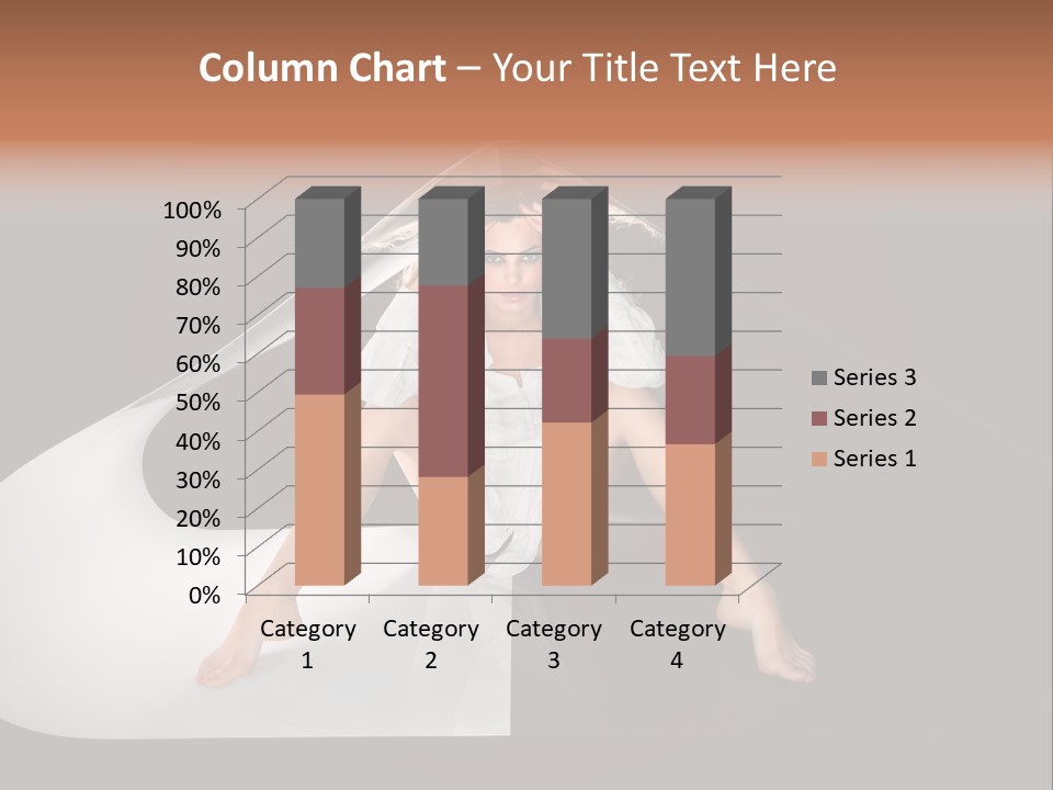 Erotic Ring Flash Legs PowerPoint Template
