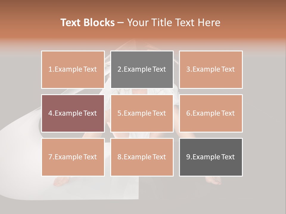 Erotic Ring Flash Legs PowerPoint Template