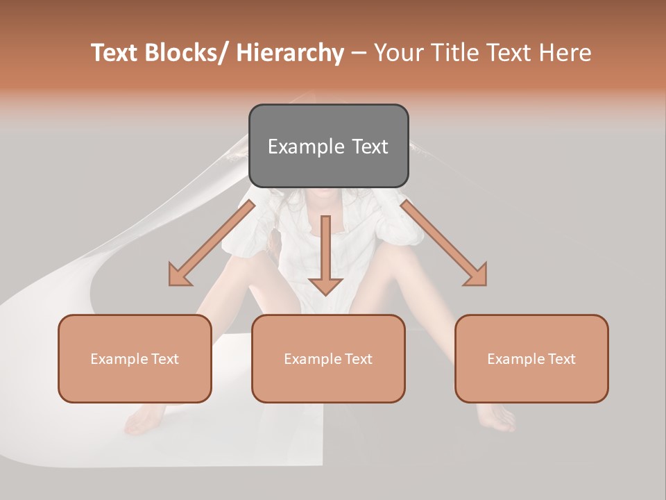 Erotic Ring Flash Legs PowerPoint Template