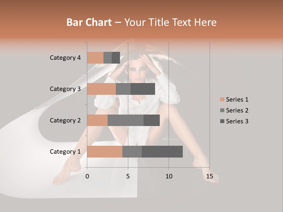 Erotic Ring Flash Legs PowerPoint Template