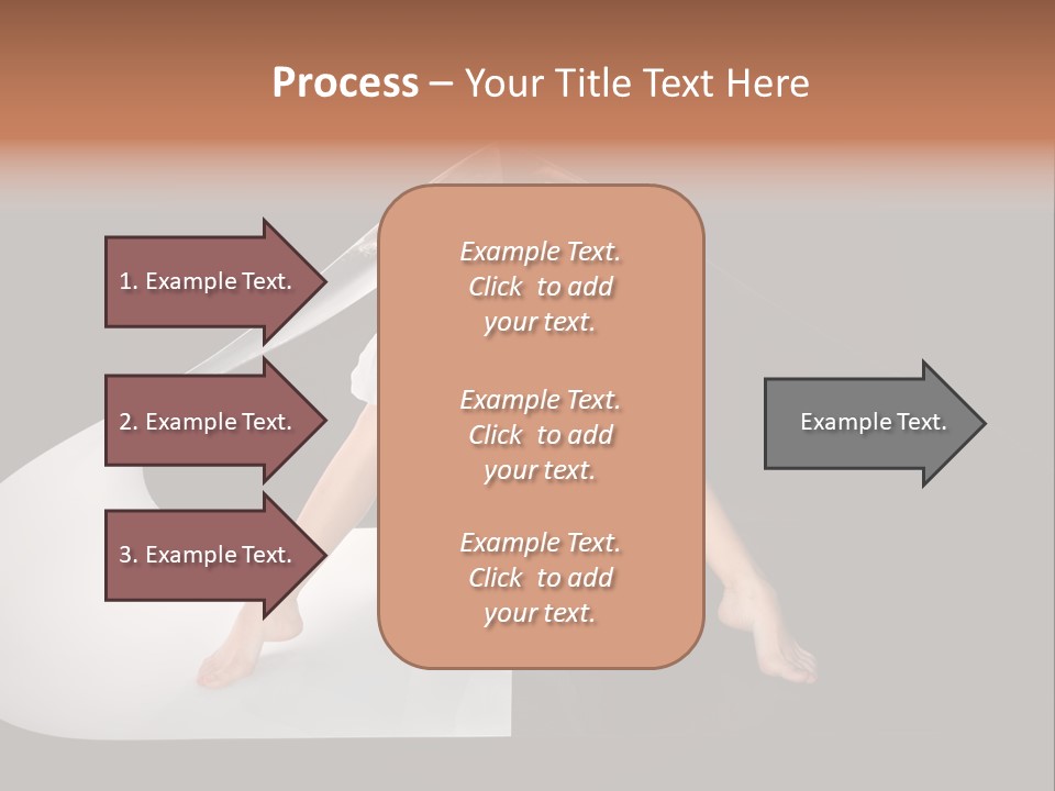 Erotic Ring Flash Legs PowerPoint Template