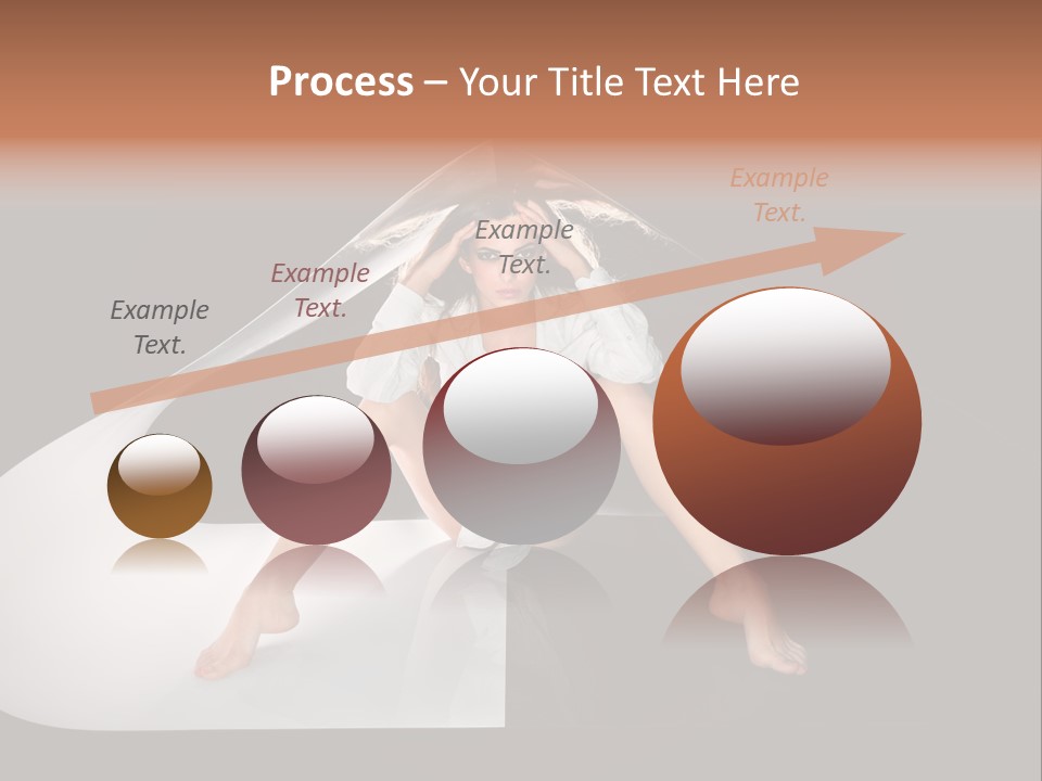 Erotic Ring Flash Legs PowerPoint Template