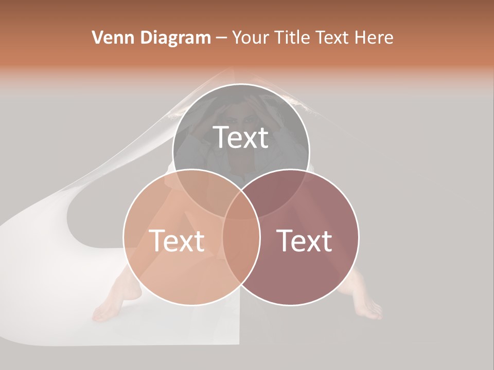 Erotic Ring Flash Legs PowerPoint Template