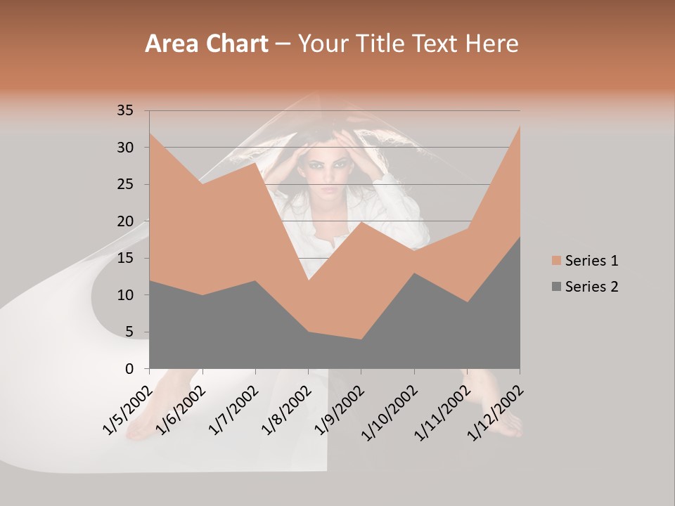 Erotic Ring Flash Legs PowerPoint Template