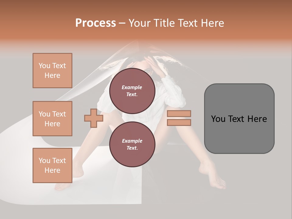 Erotic Ring Flash Legs PowerPoint Template