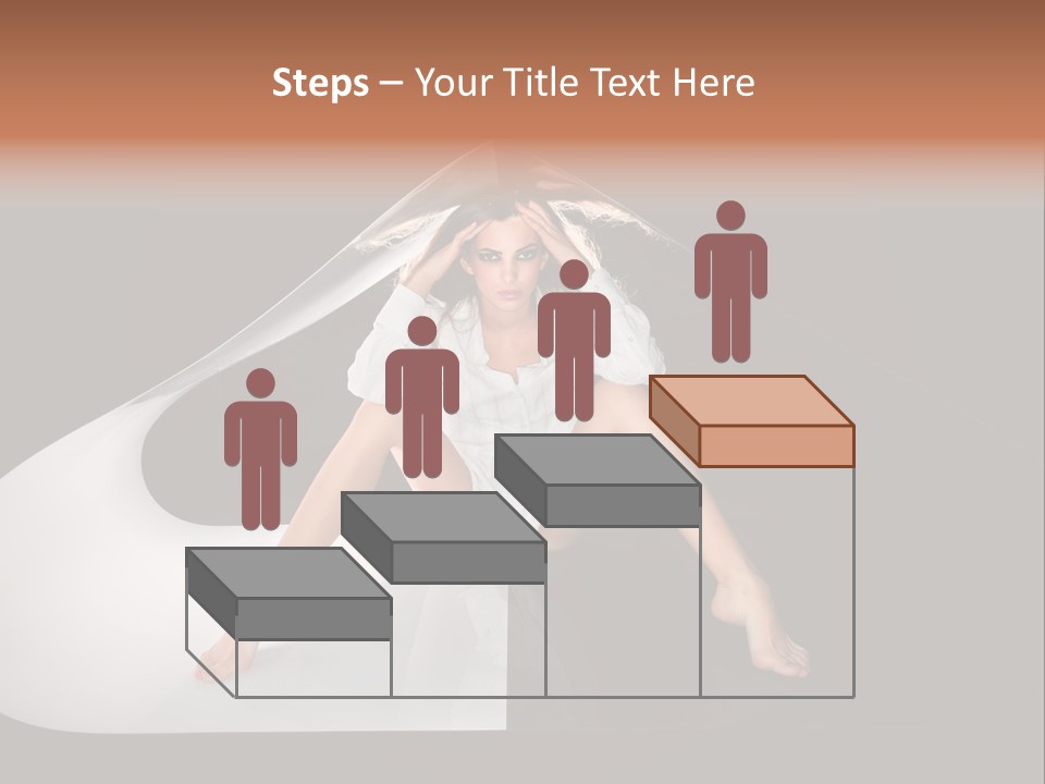 Erotic Ring Flash Legs PowerPoint Template