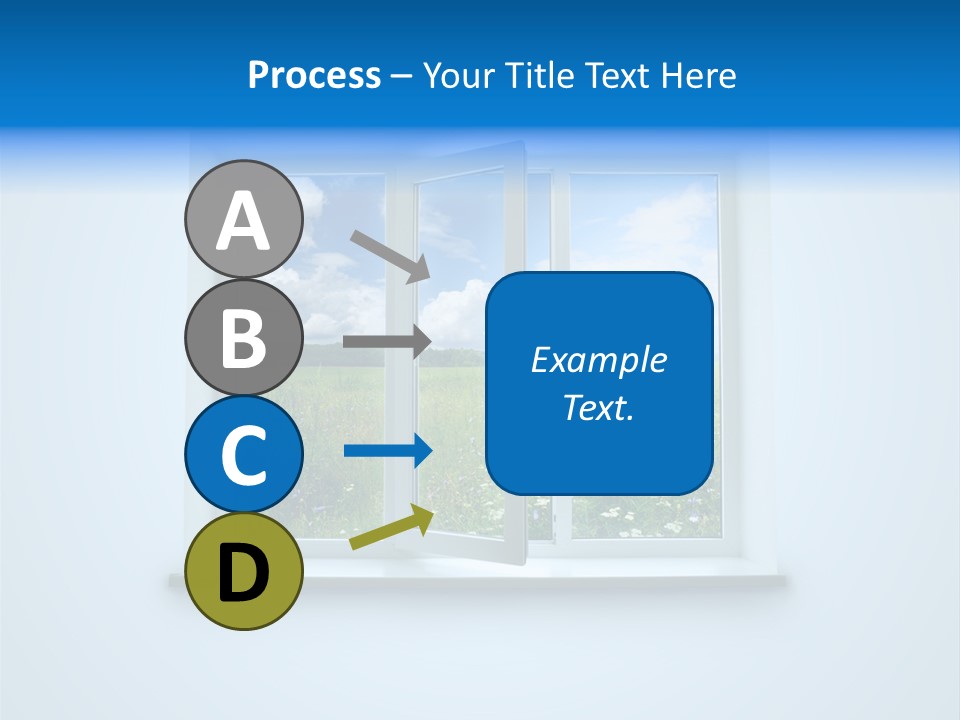 Home Structure Frame PowerPoint Template