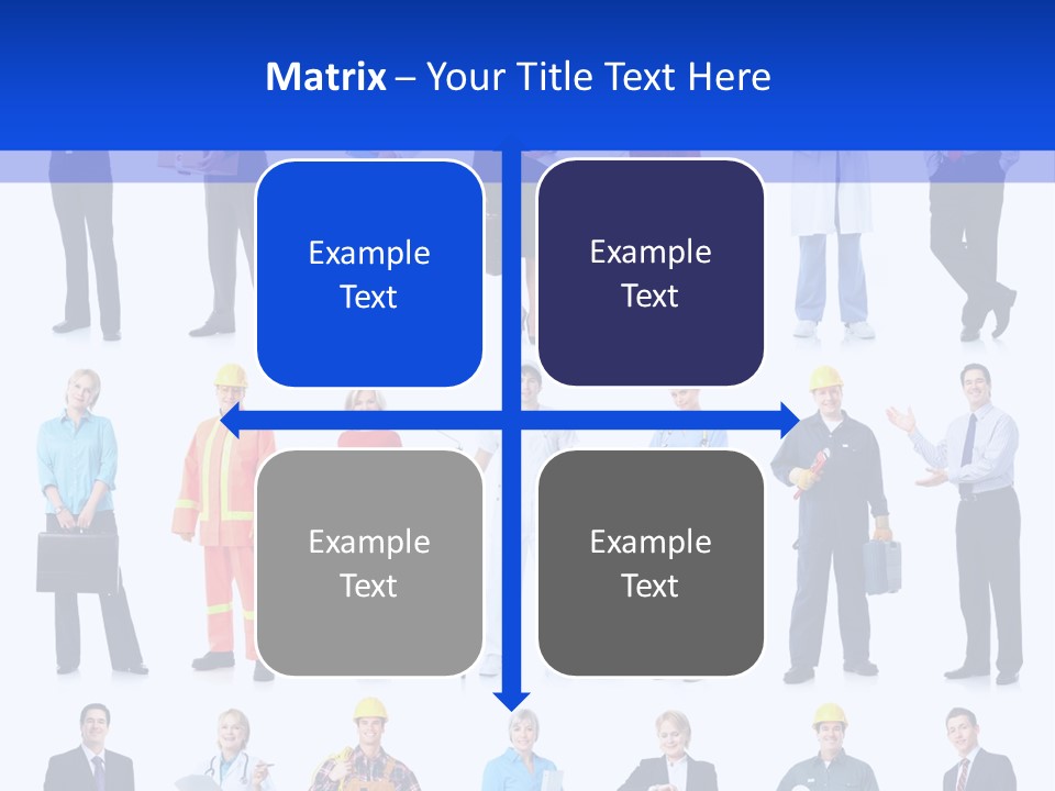 Worker Group Medicine PowerPoint Template