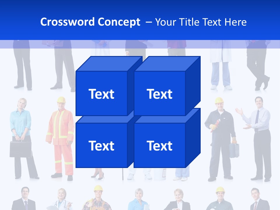 Worker Group Medicine PowerPoint Template