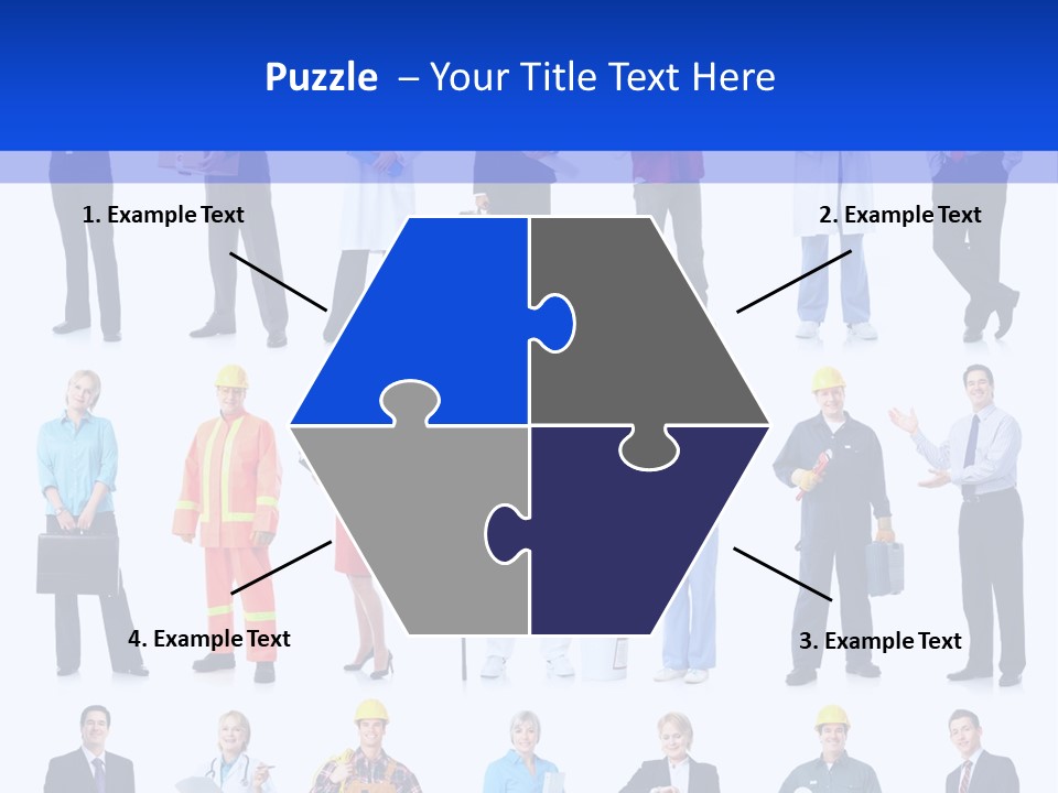 Worker Group Medicine PowerPoint Template