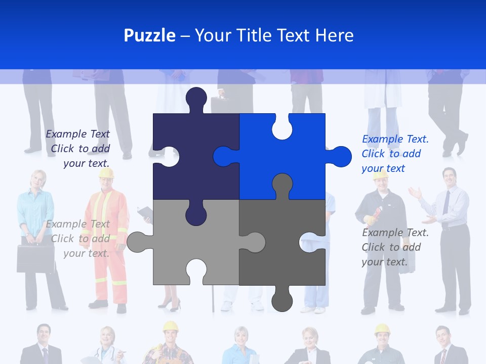 Worker Group Medicine PowerPoint Template