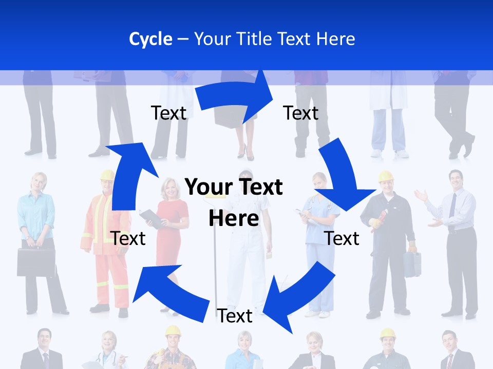 Worker Group Medicine PowerPoint Template