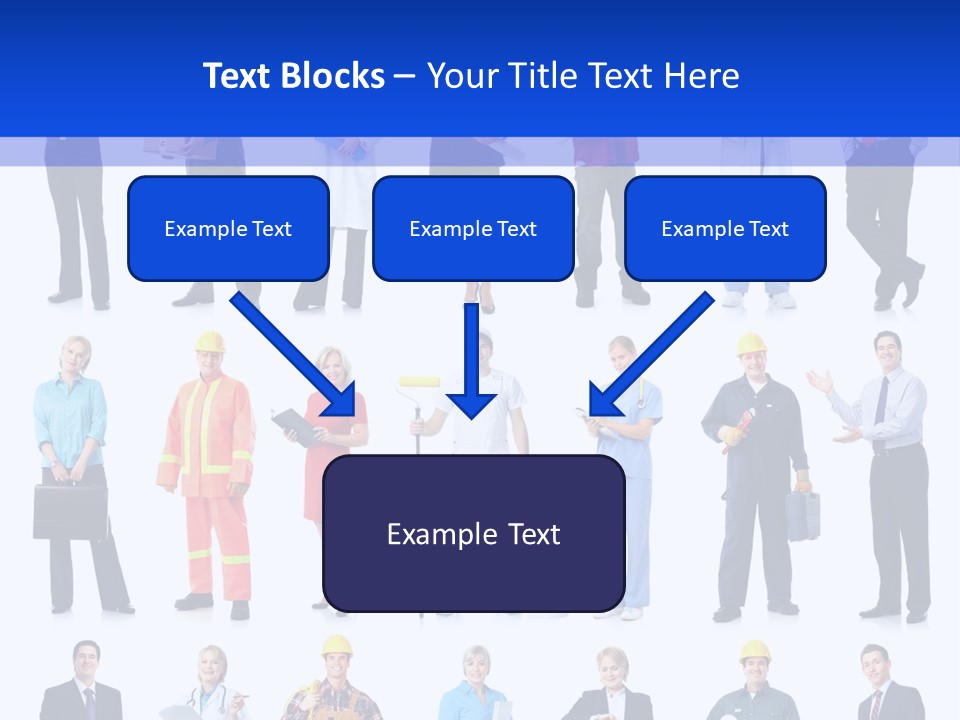 Worker Group Medicine PowerPoint Template